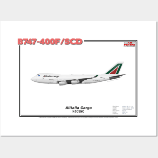 Boeing B747-400F/SCD - Altalia Cargo (Art Print) Posters and Art